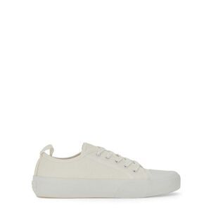 STUDIO NICHOLSON Men's Low-Top Canvas Sneakers Men WHITE